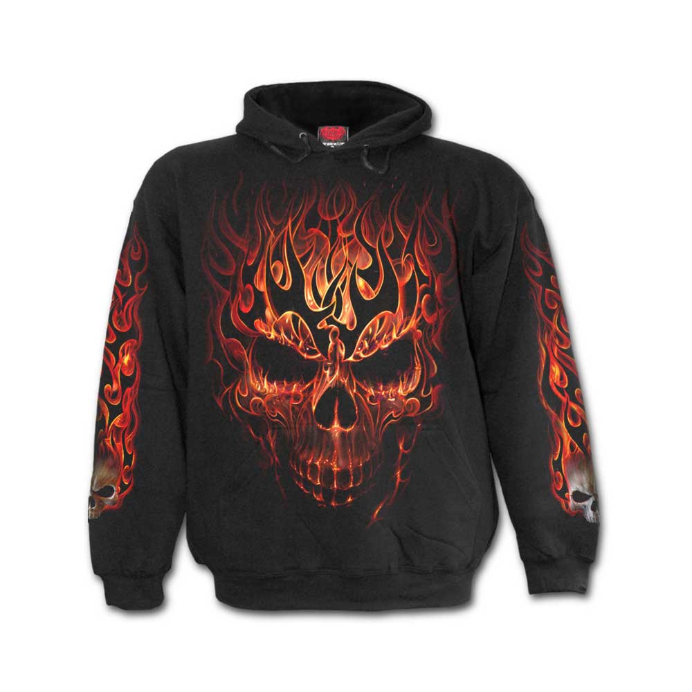 Spiral - SKULL BLAST Kids hoodie/sweater - Black
